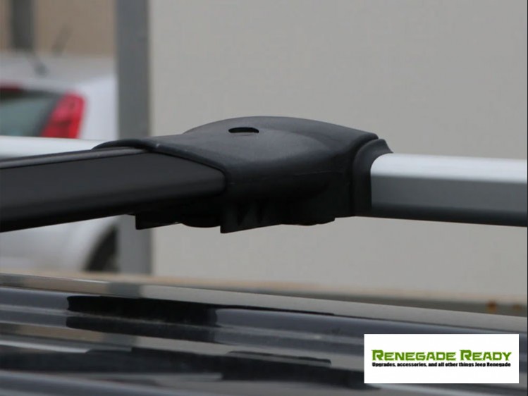 Jeep Renegade Roof Rack Cross Bars - Black - OMAC - Fly Bar